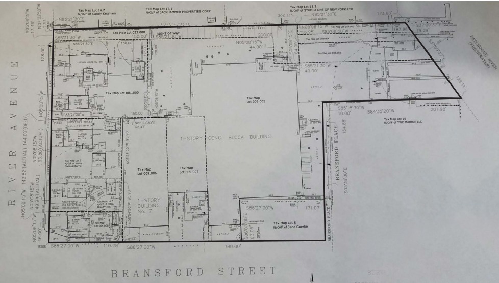 217 River Ave, Patchogue, NY for lease - Site Plan - Image 3 of 4