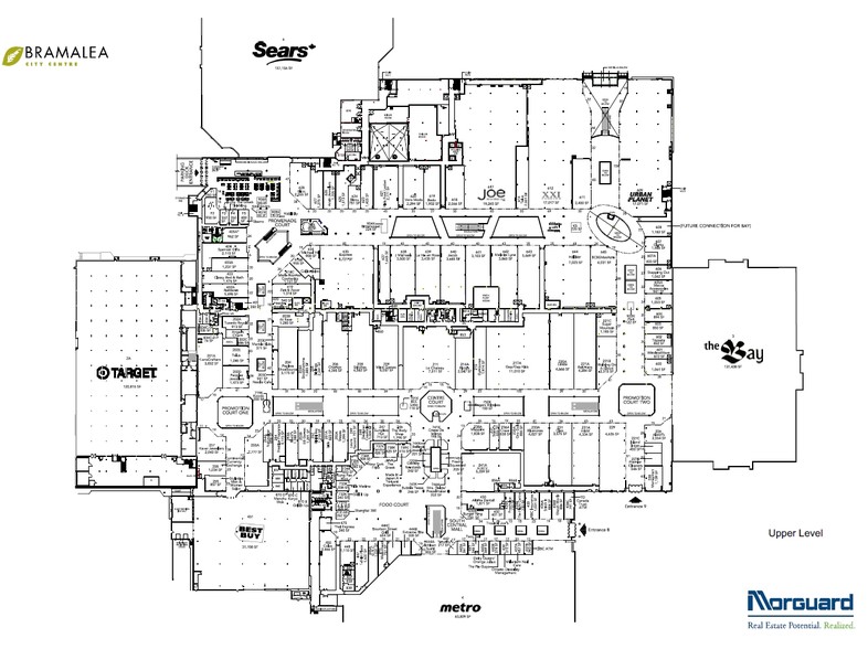 25 Peel Centre Dr, Brampton, ON for lease - Floor Plan - Image 2 of 4