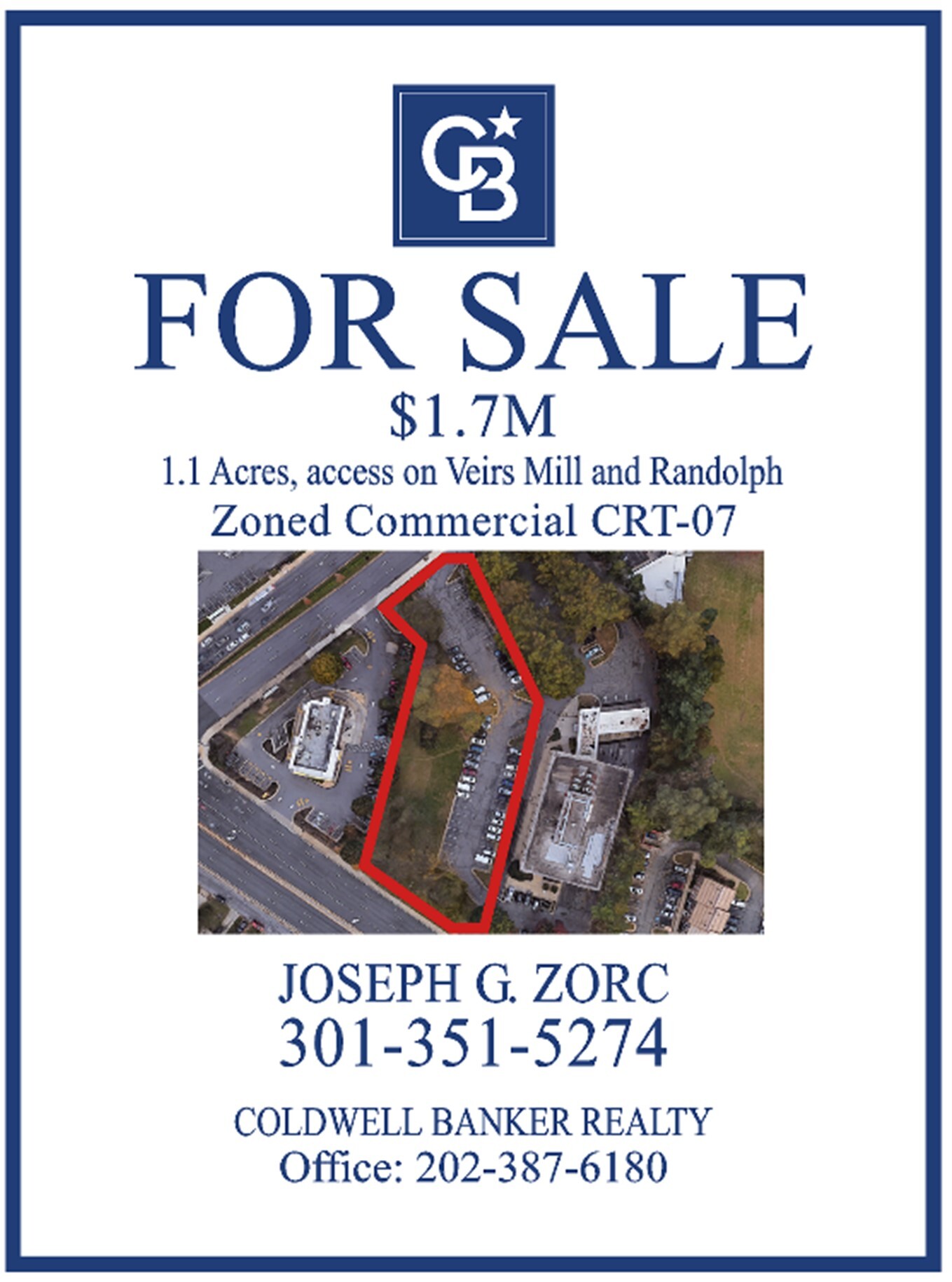 4000 Randolph Rd, Silver Spring, MD for sale Aerial- Image 1 of 2