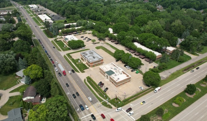 37020 Garfield Rd, Clinton Township, MI for lease - Aerial - Image 3 of 7