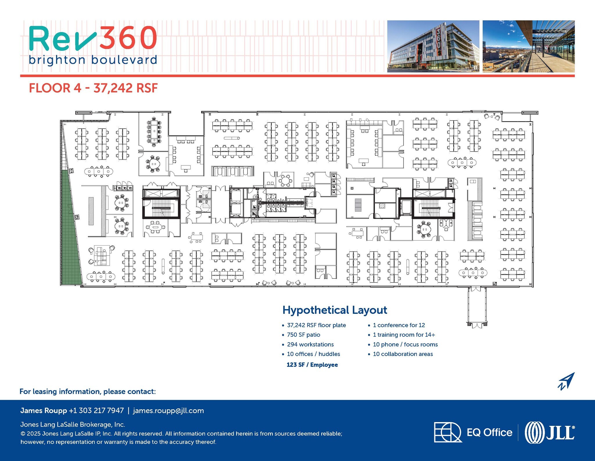 3600 Brighton Blvd, Denver, CO for lease Floor Plan- Image 1 of 2