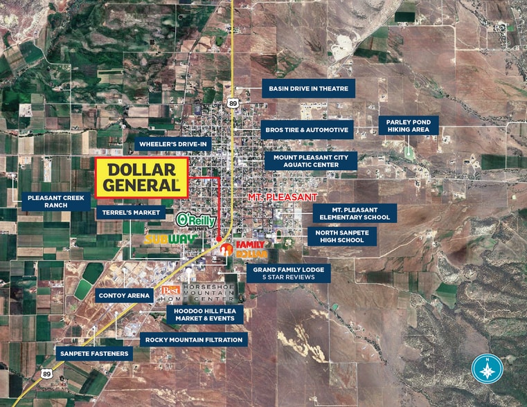 848 S Highway 89, Mount Pleasant, UT for sale - Building Photo - Image 2 of 5