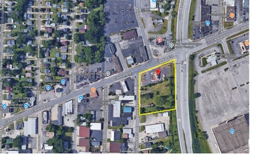 711 Cleveland St, Elyria, OH for lease Aerial- Image 2 of 3