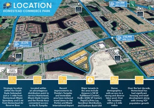 1001 Park of Commerce Blvd, Homestead, FL - AERIAL  map view