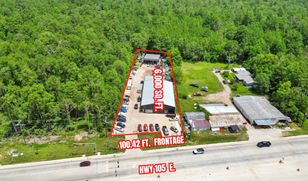 12827 Highway 105 E, Cut And Shoot, TX for sale - Building Photo - Image 1 of 10