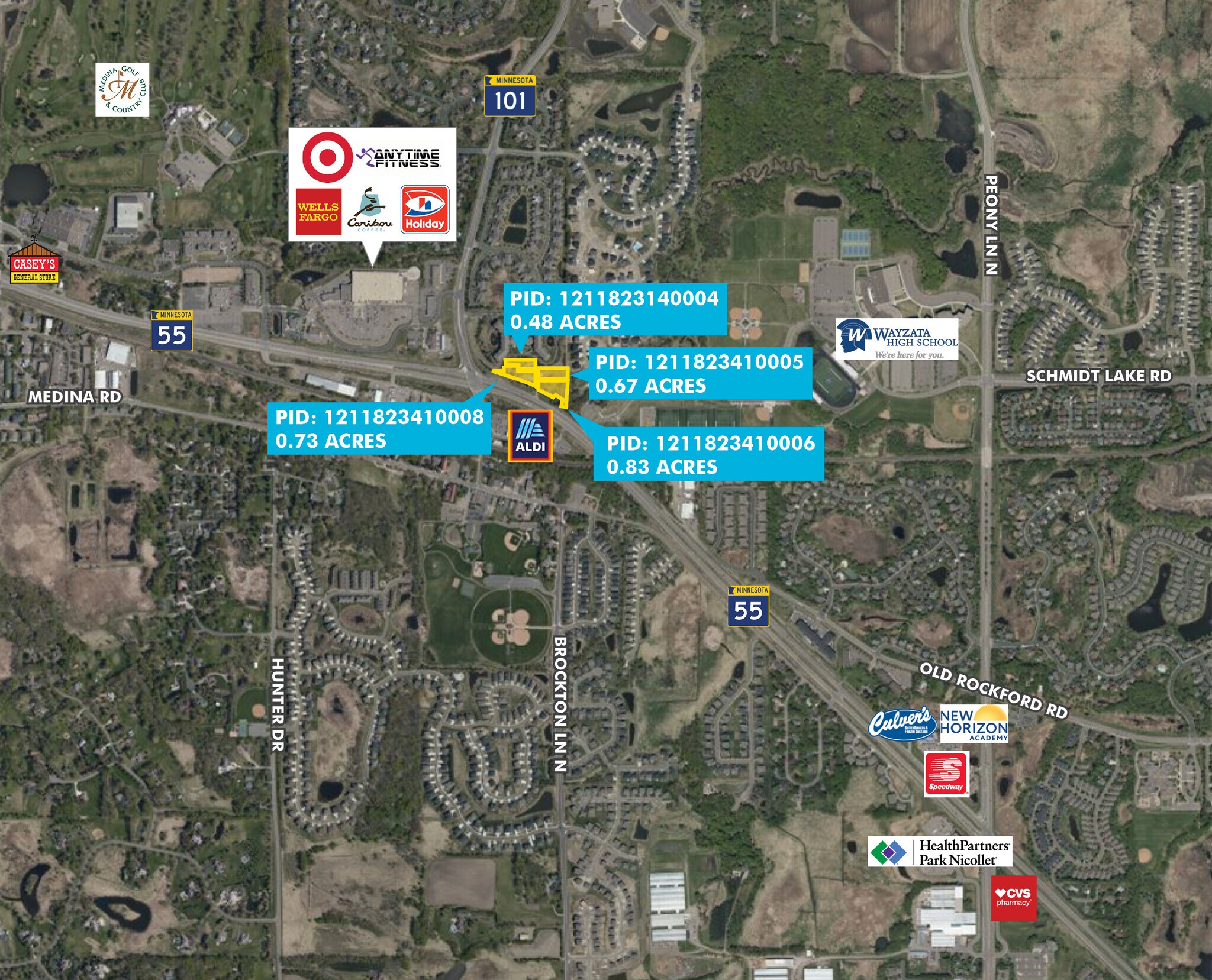 62 Highway 55, Medina, MN 55340 Medina Land Parcels