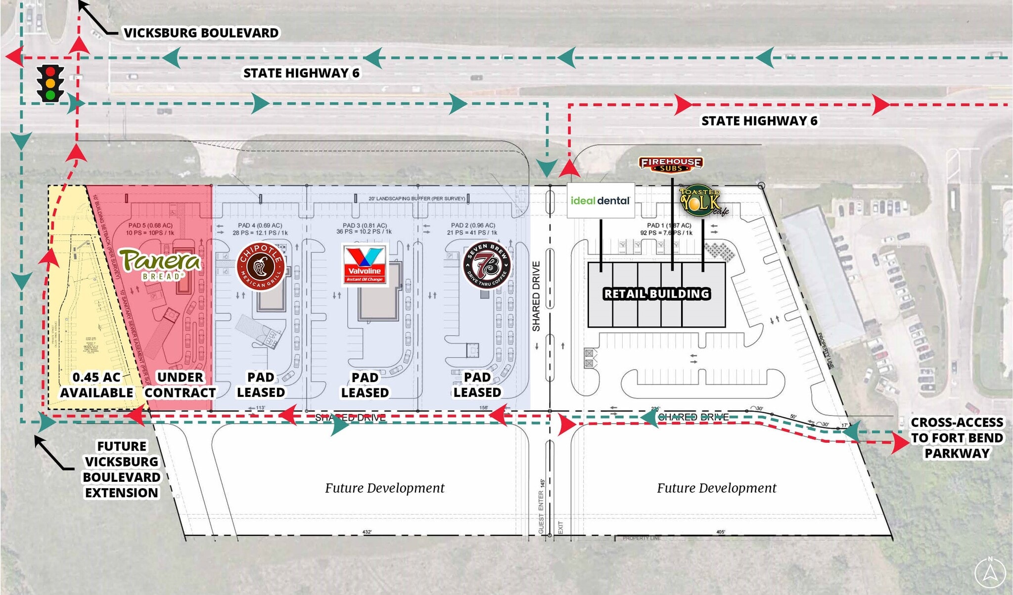 SEC HWY 6 & Vicksburg Blvd, Missouri City, TX for lease Primary Photo- Image 1 of 3