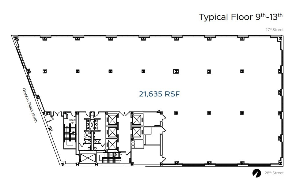 27-01 Queens Plz N, Long Island City, NY for lease Floor Plan- Image 1 of 1