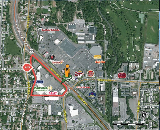 2255 N University Pky, Provo, UT for lease - Aerial - Image 2 of 3