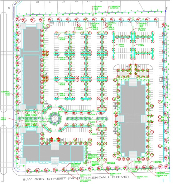 8785 SW 165th Ave, Miami, FL for lease - Site Plan - Image 2 of 18