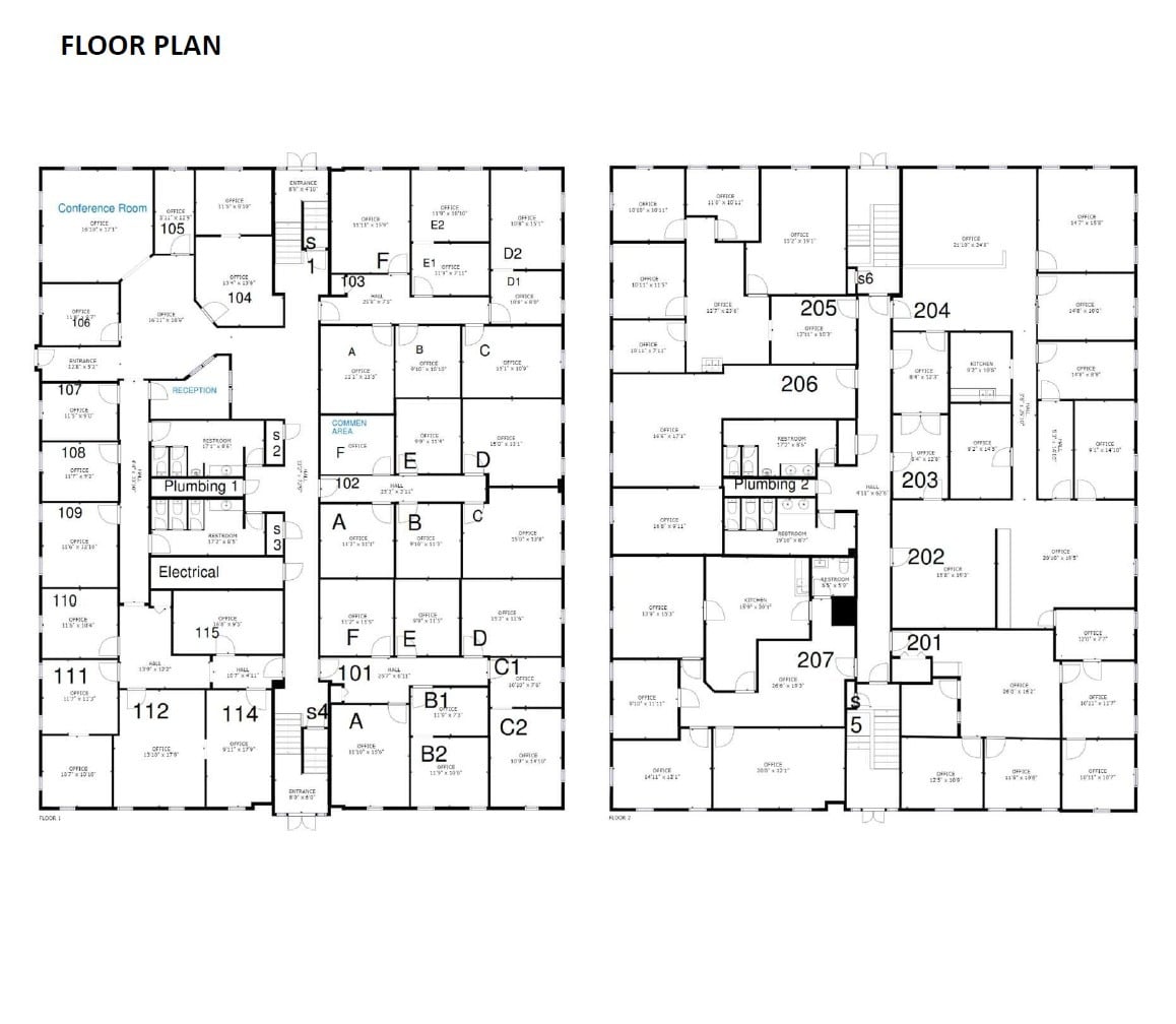 835 Louisa St, Lansing, MI for lease Floor Plan- Image 1 of 1