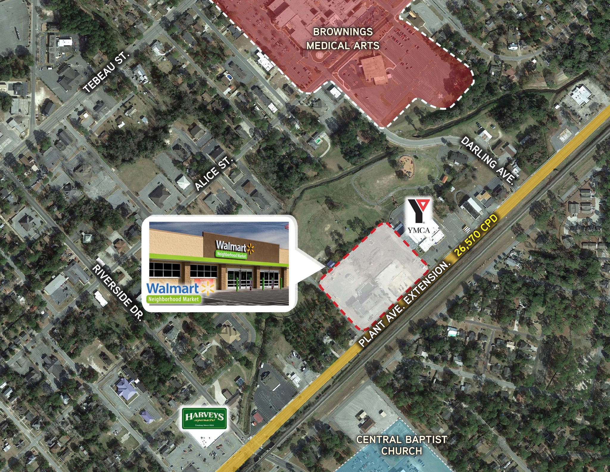 Walmart Market, Waycross, GA 31501 Best in Class Retailer includes