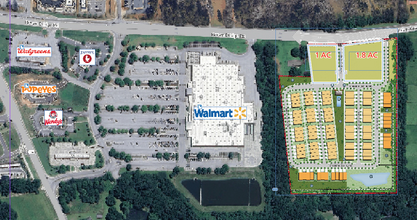 12766 Brown Bridge Rd, Covington, GA - aerial  map view