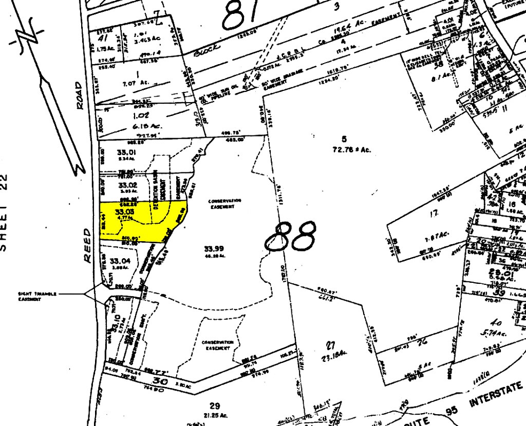 1574 Reed Rd, Pennington, NJ for sale Plat Map- Image 1 of 1
