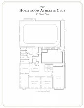 6525 W Sunset Blvd, Los Angeles, CA for lease Floor Plan- Image 2 of 2