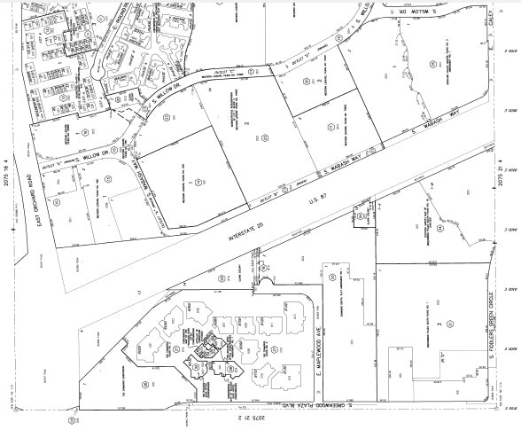 8500 E Orchard Rd, Greenwood Village, CO for lease - Plat Map - Image 2 of 7