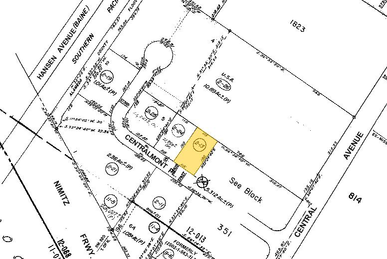 37428 Centralmont Pl, Fremont, CA for lease - Plat Map - Image 2 of 5