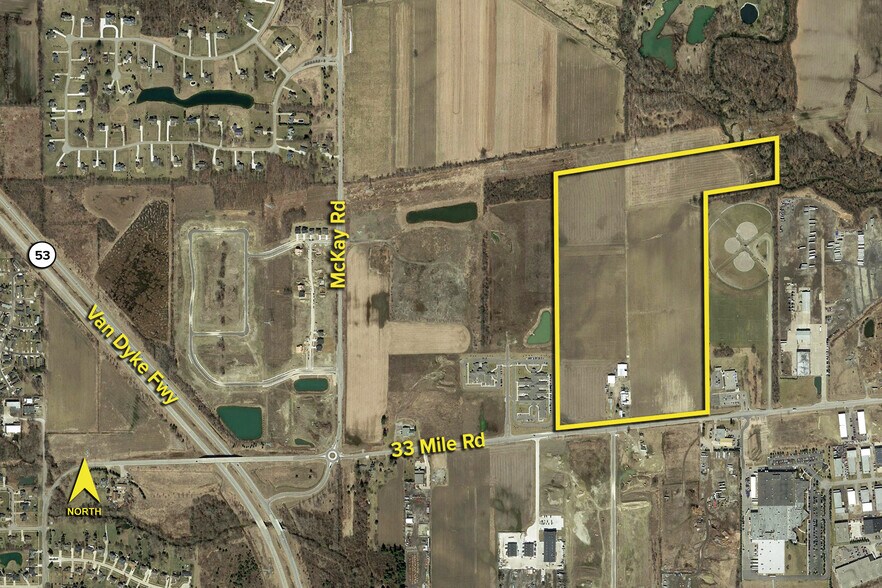 14381 33 Mile Rd, Bruce Township, MI 48065 Land for Sale