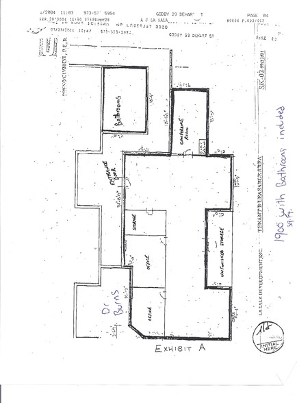 1784 Hamburg Tpke, Wayne, NJ for lease - Floor Plan - Image 2 of 4