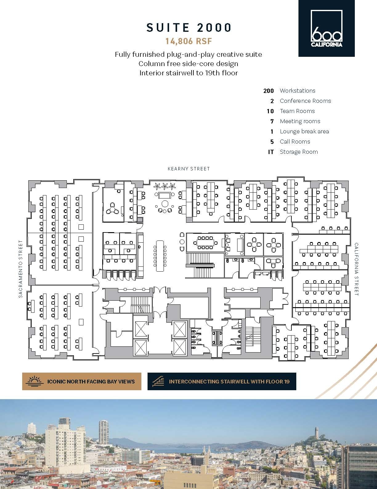 600 California St, San Francisco, CA for lease Floor Plan- Image 1 of 1