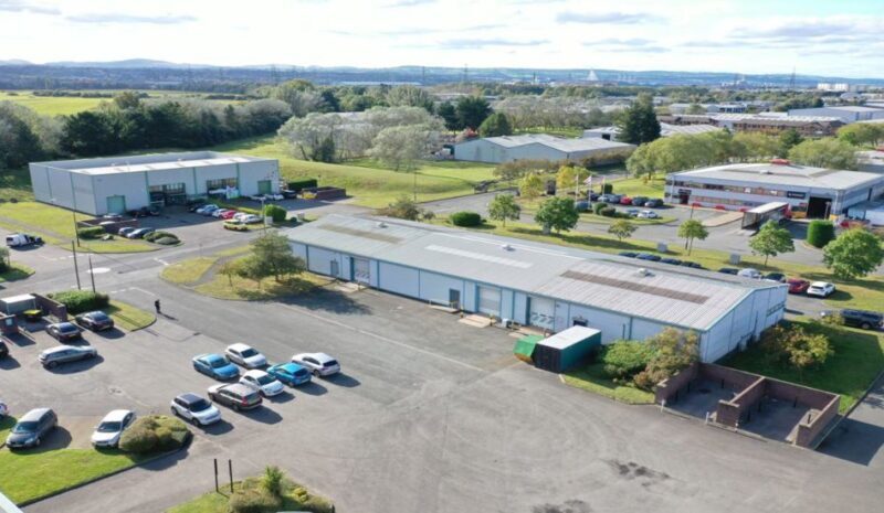 Third Ave, Deeside for lease - Aerial - Image 2 of 9