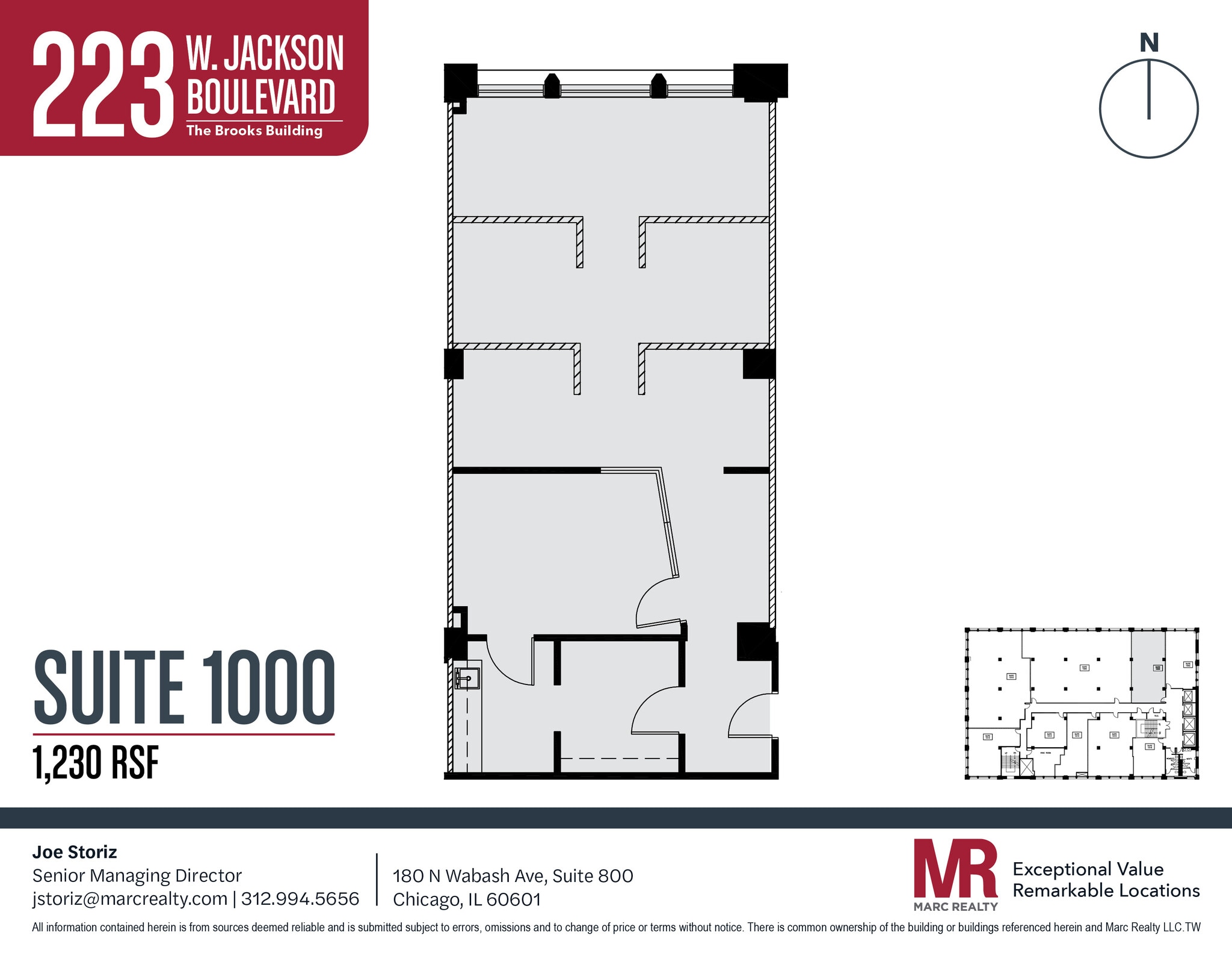 223 W Jackson Blvd, Chicago, IL for lease Floor Plan- Image 1 of 1