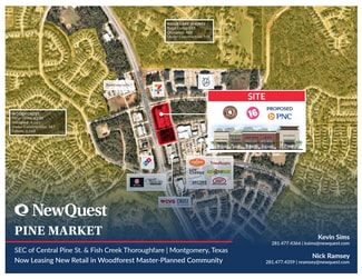 More details for Pine St & Fish Creek Thoroughfare, Montgomery, TX - Retail for Lease