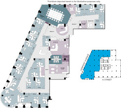 1425 K St NW, Washington, DC for lease Floor Plan- Image 1 of 2