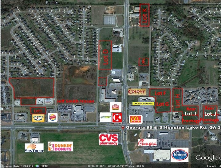 Hwy 96 & Butten Dr, Warner Robins, GA for sale - Primary Photo - Image 1 of 1