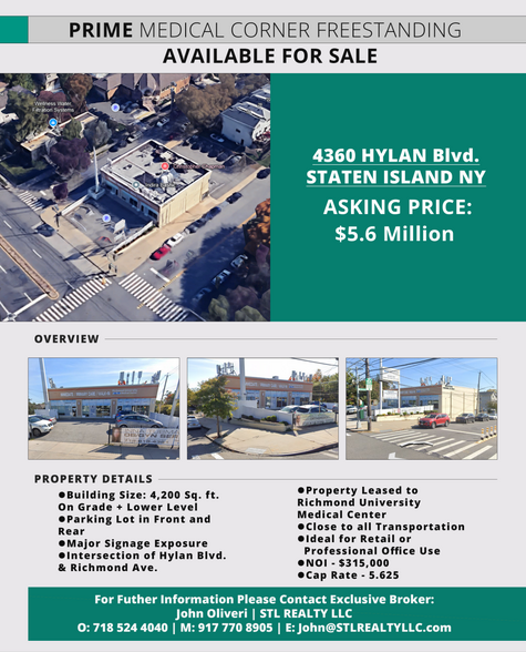 4360 Hylan Blvd, Staten Island, NY for sale - Building Photo - Image 1 of 4