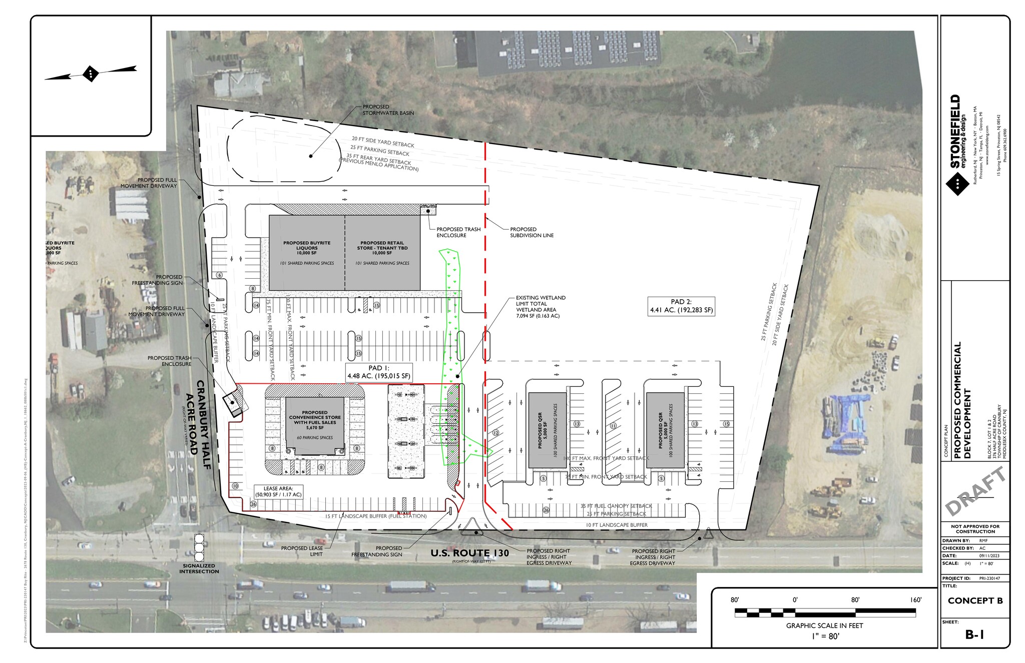 2678 Route 130, Cranbury, NJ for lease Site Plan- Image 1 of 1