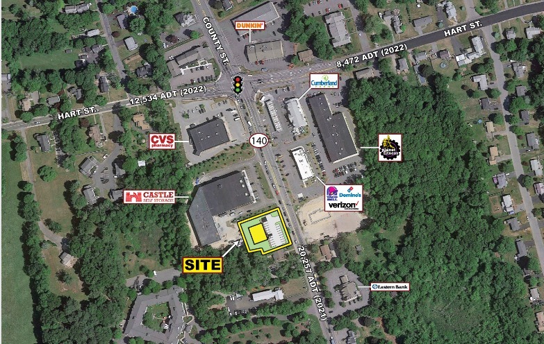 721 County St, Taunton, MA for lease - Building Photo - Image 1 of 1