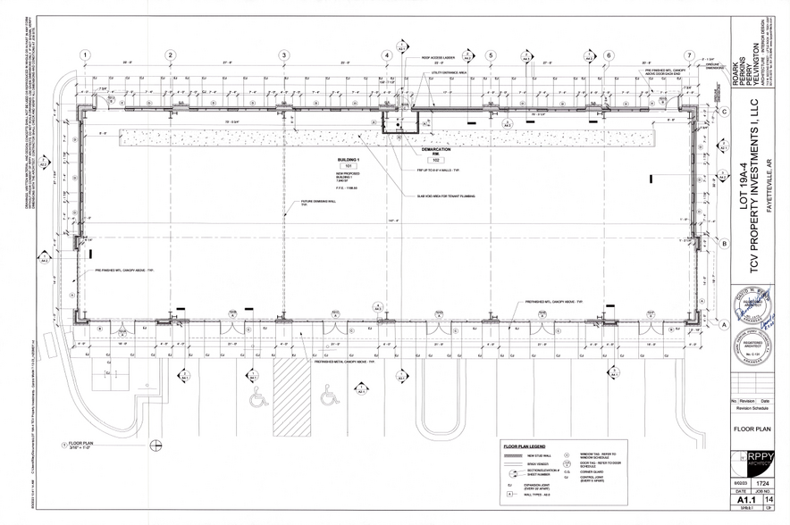 3766 Investment Dr, Fayetteville, AR for sale - Floor Plan - Image 1 of 3