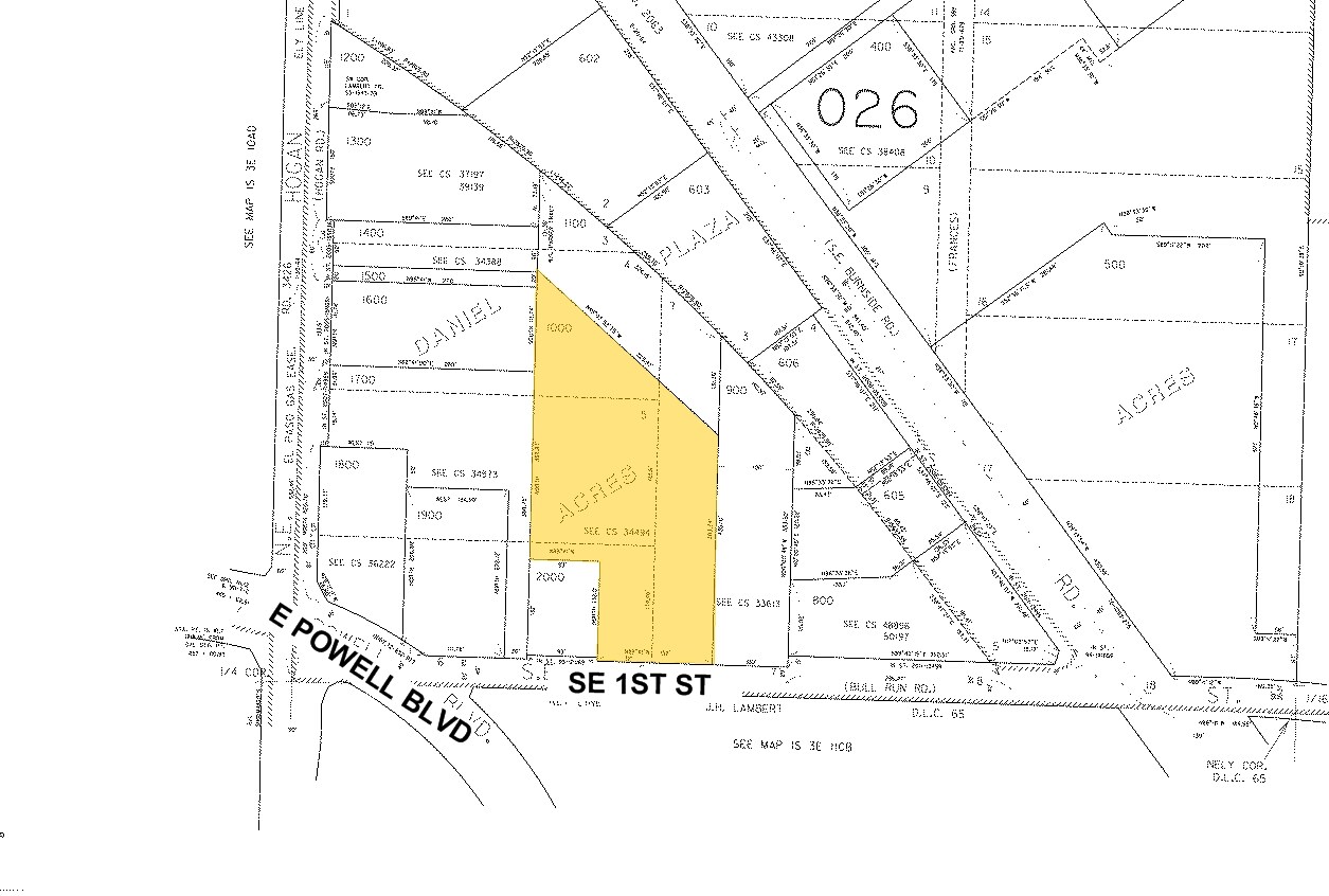 1975 SE 1st St, Gresham, OR for sale Plat Map- Image 1 of 1