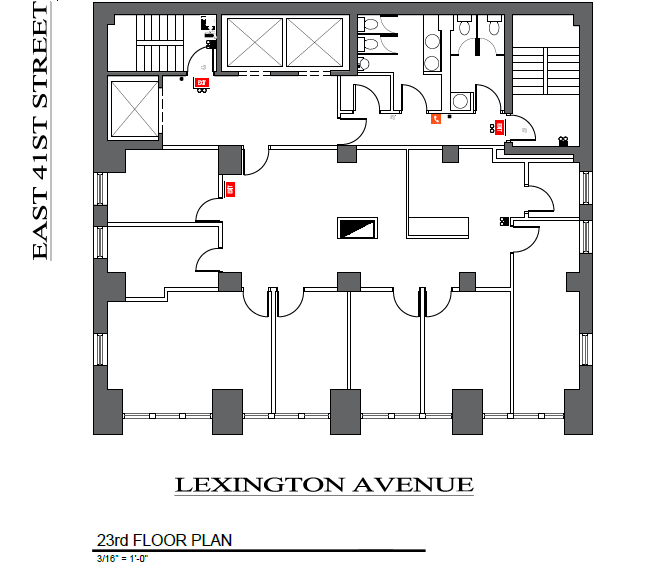 369 Lexington Ave, New York, NY for lease Floor Plan- Image 1 of 4