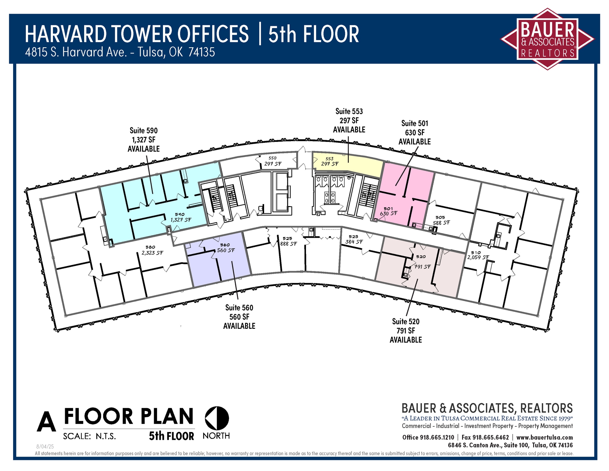 4815 S Harvard Ave, Tulsa, OK for lease Site Plan- Image 1 of 1