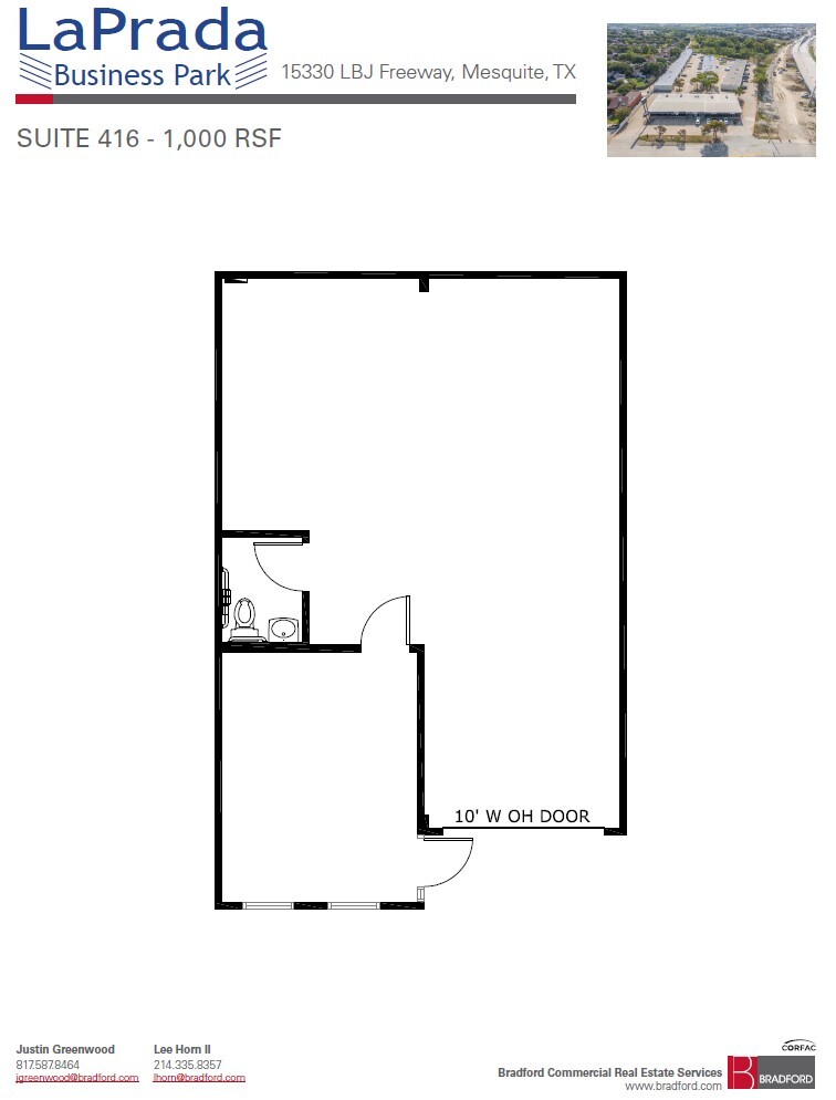 15330 Lyndon B Johnson Fwy, Mesquite, TX for lease Floor Plan- Image 1 of 1