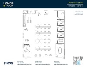 800 Gesco St, Charlotte, NC for lease Floor Plan- Image 1 of 1