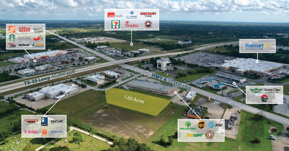 0 Alvin Crossing Rd, Alvin, TX for sale - Primary Photo - Image 1 of 1