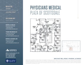 3815 E Bell Rd, Phoenix, AZ for lease Site Plan- Image 1 of 1