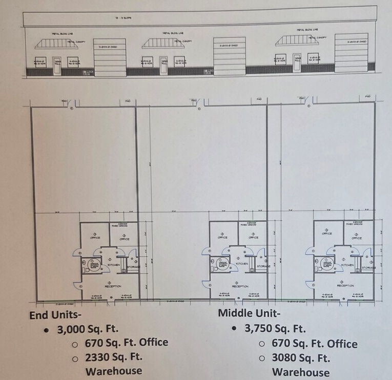 25702 Aldine Westfield Rd, Spring, TX for lease Floor Plan- Image 1 of 2