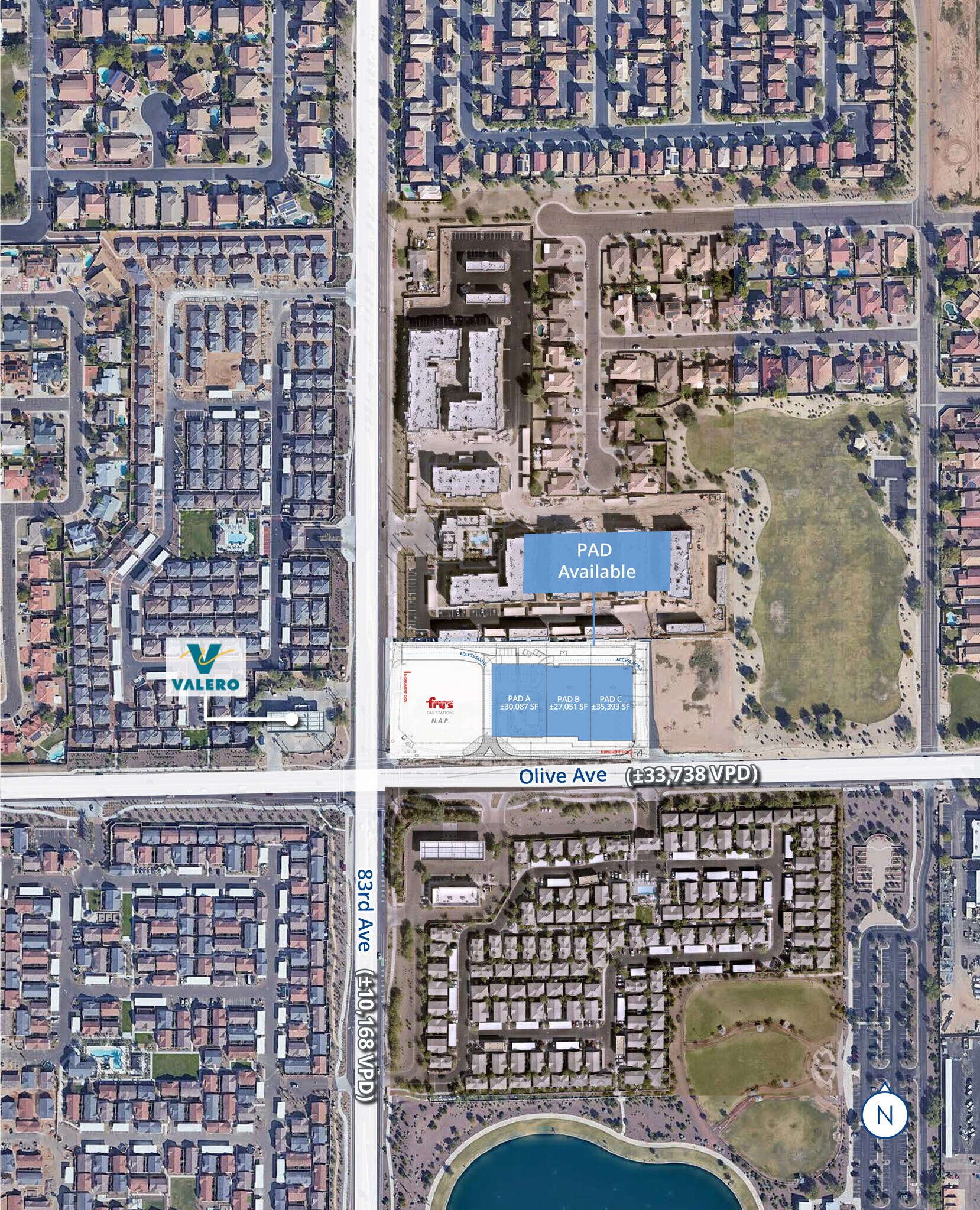 83rd Ave & Olive Ave, Peoria, AZ for sale Building Photo- Image 1 of 1