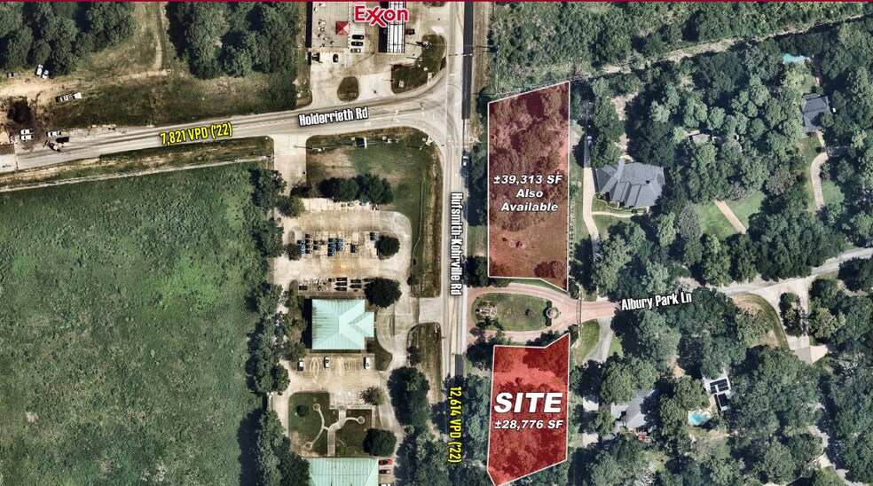 SEC of Albury Park Ln & Huffsmith-Kohrville Rd, Tomball, TX for sale - Building Photo - Image 2 of 2