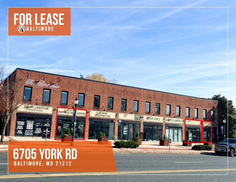 6705-6721 York Rd, Baltimore, MD for lease Building Photo- Image 1 of 8