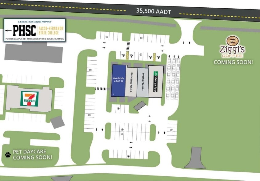 2575 Mansfield Blvd, Wesley Chapel, FL for lease - Site Plan - Image 2 of 2
