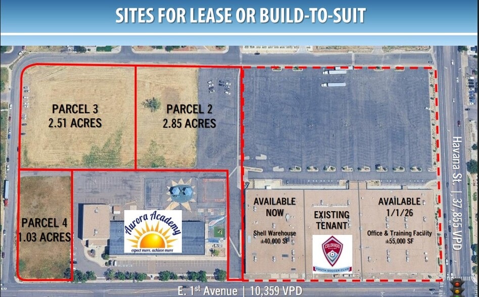 111 Havana St - LAND Pad Sites, Aurora, CO for lease - Building Photo - Image 1 of 1