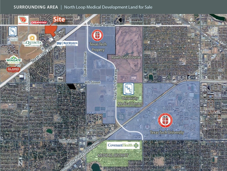 4246 N Loop 289, Lubbock, TX for sale - Aerial - Image 2 of 9