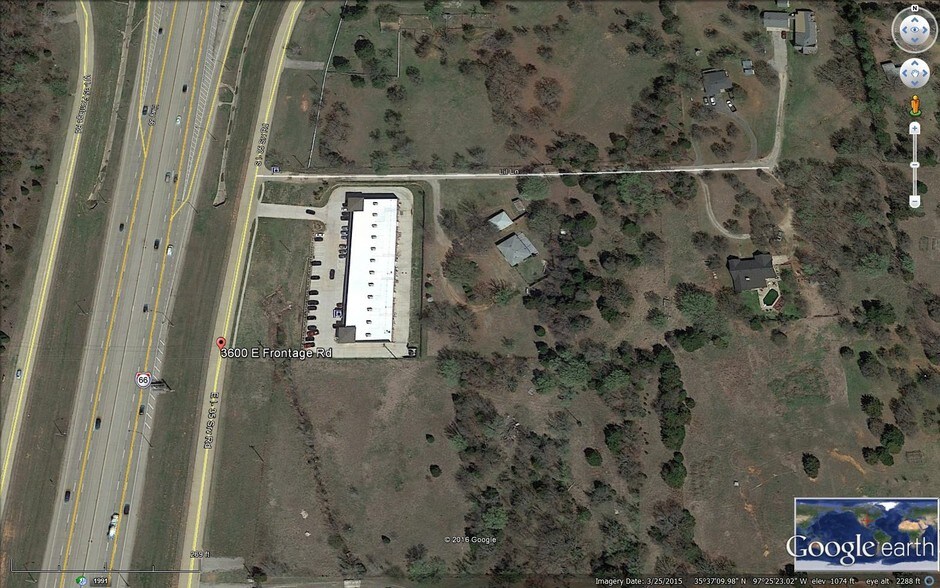3600-3644 E I-35 Frontage Rd, Edmond, OK for sale - Building Photo - Image 1 of 1