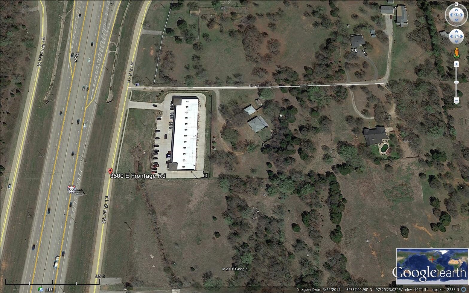 3600-3644 E I-35 Frontage Rd, Edmond, OK for sale Building Photo- Image 1 of 1