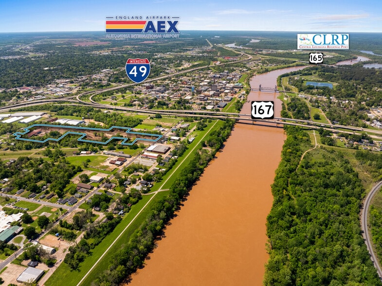 1904 3rd st, Alexandria, LA for sale - Aerial - Image 3 of 6